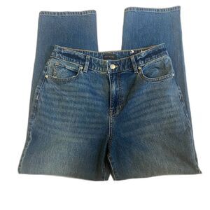 NEW Talbots High Waist Relaxed Jeans Straight Leg Size 10P